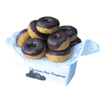 Mini Chocolate Donuts (10)
